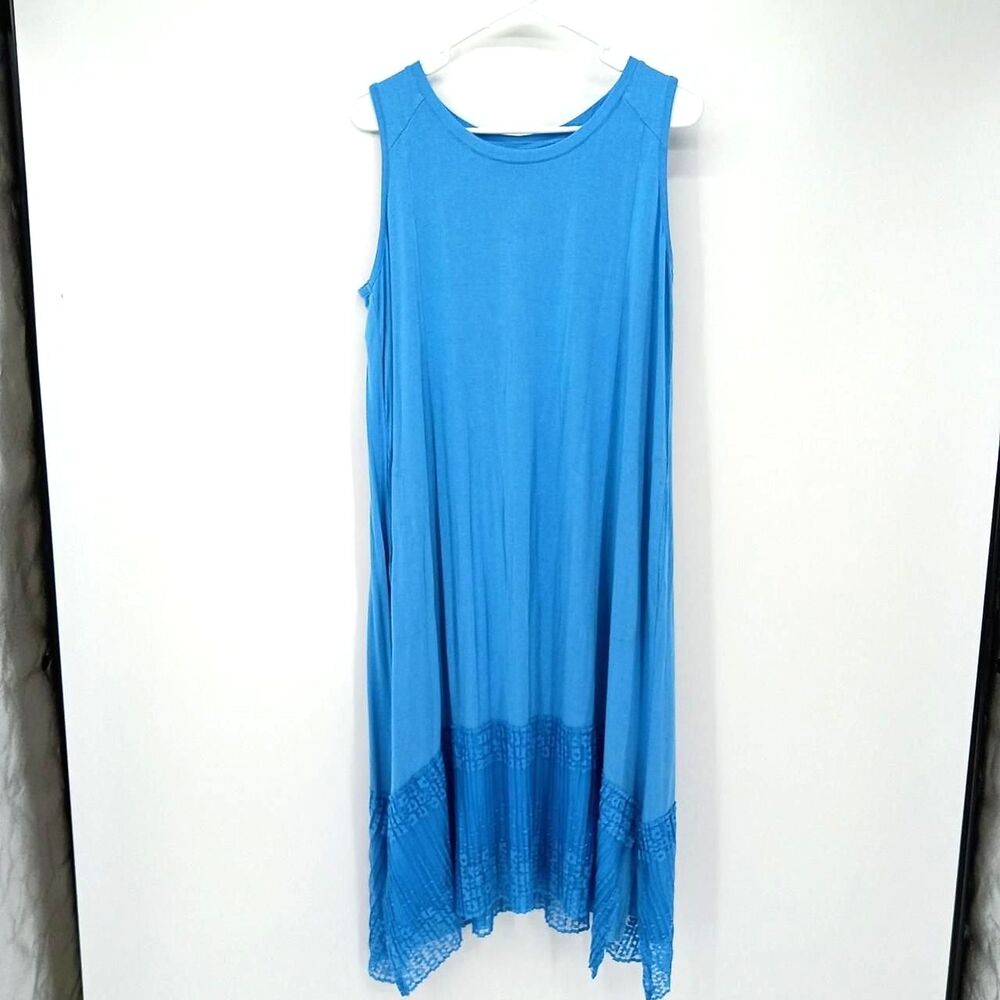 Logo-by-lori-goldstein Women's Blue Summer-dresses